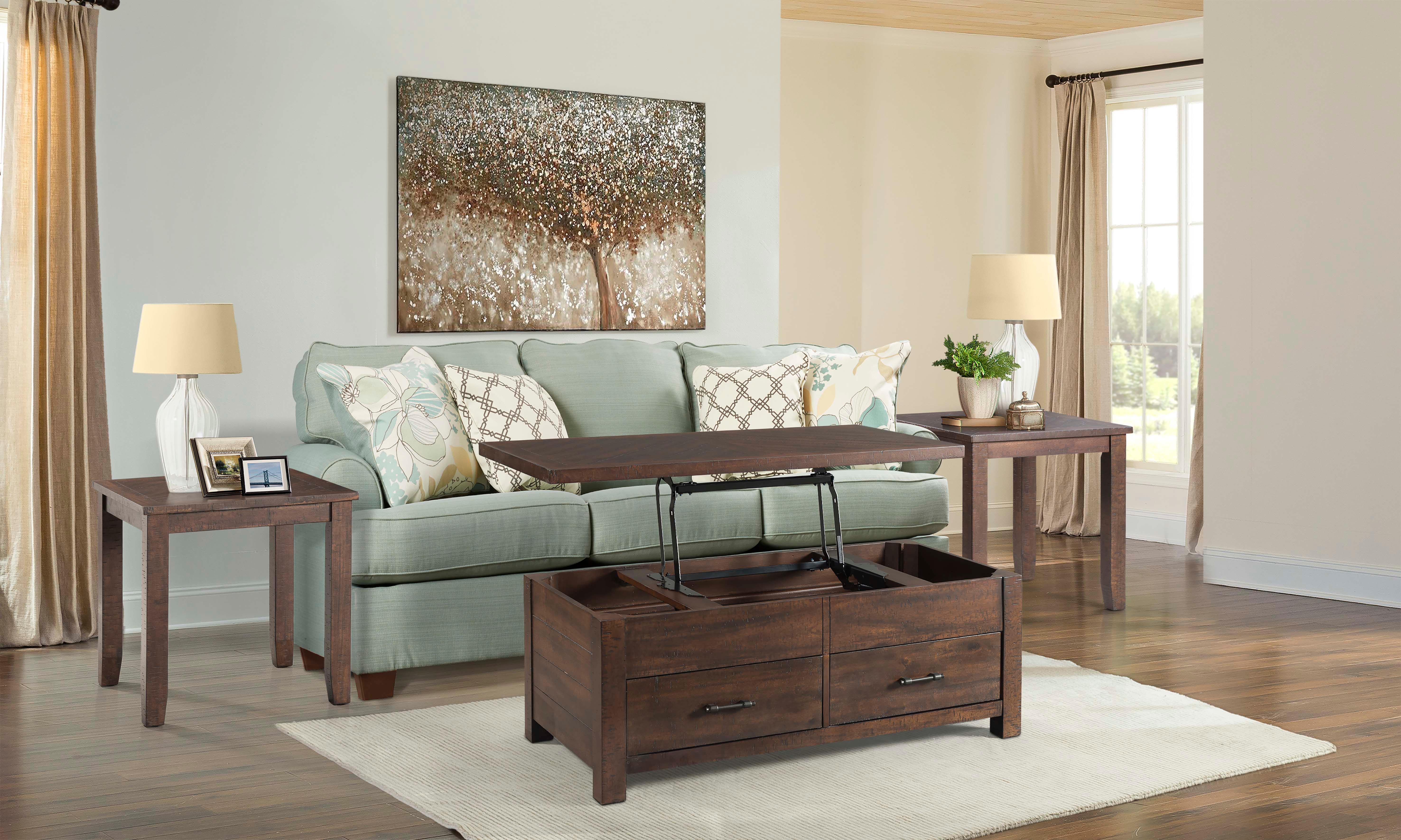 Elements International Living Room Jax Occasional - Elements